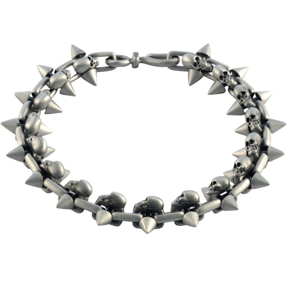 SPIKED SKULL Bracelet